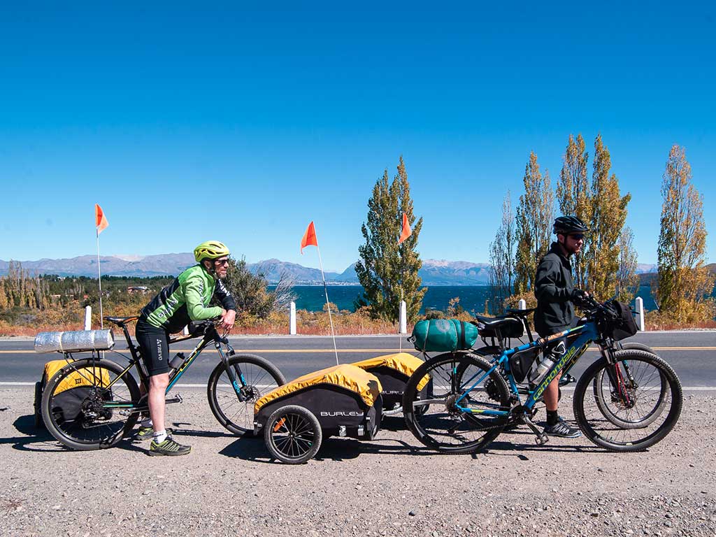 ruta 7 lagos en bici patagonia argentina