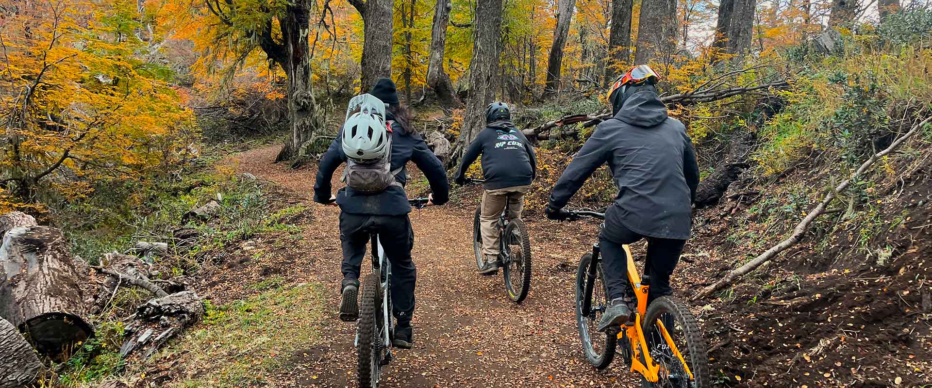 cerro otto en otoño en bicicleta excursiones en bariloche cerro otto otoño